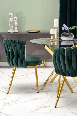 Stol Houston 1506 (Grøn + Gylden)