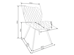 Stol Houston 626 (Gul)