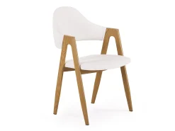 Stol Houston 561 (Hvid + egetræ)