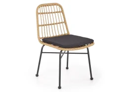 Stol Houston 871 (Lysebrun + Sort)