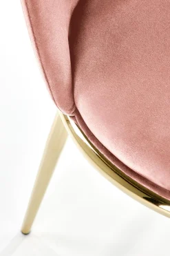 Stol Houston 1327 (Lyserød + Gylden)