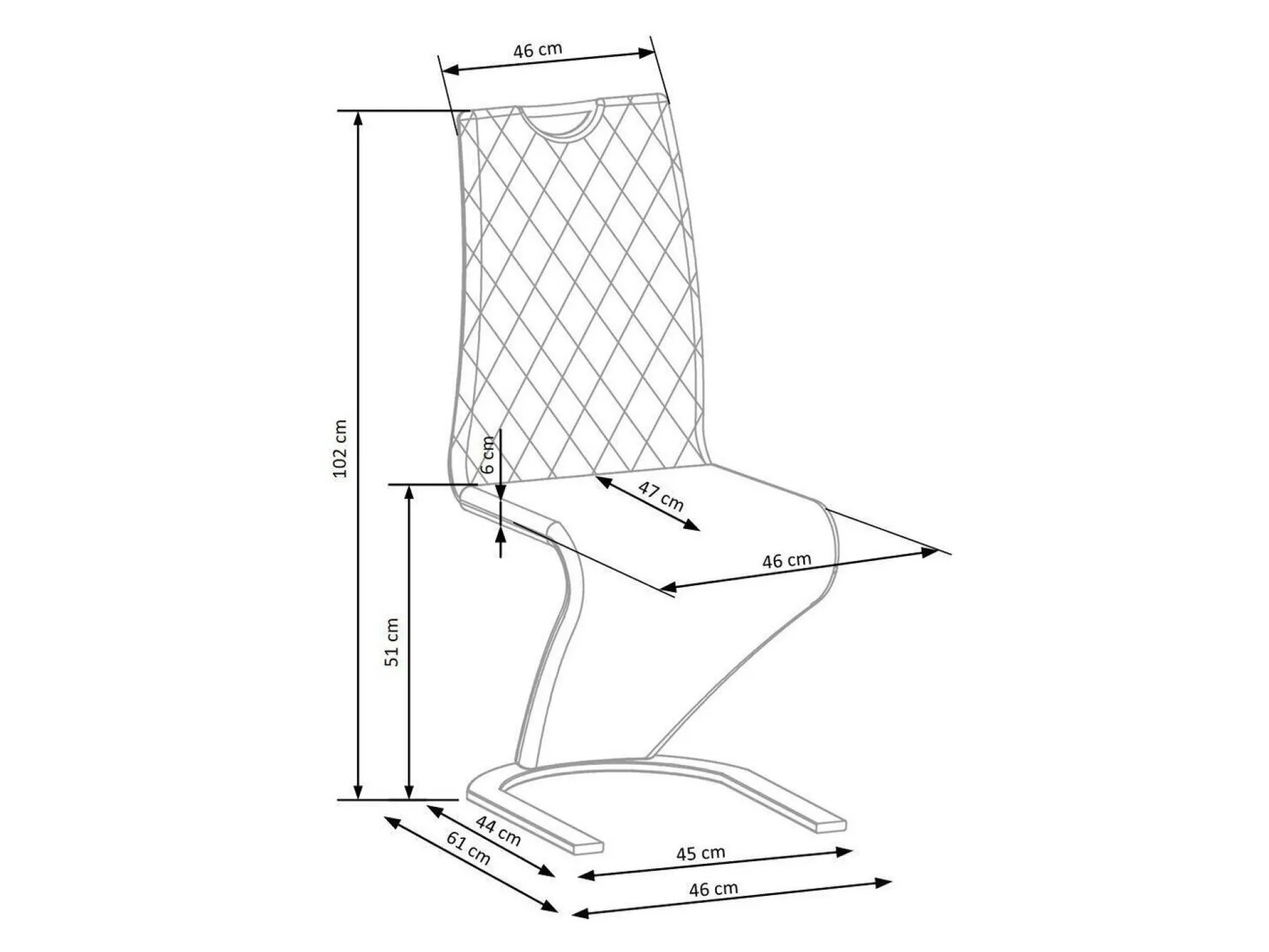 Stol Houston 928 (Mørkegrøn)