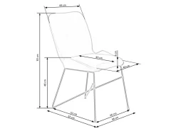 Stol Houston 930 (Mørkegrøn)