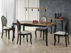 Stol Houston 986 (Sort + Beige)