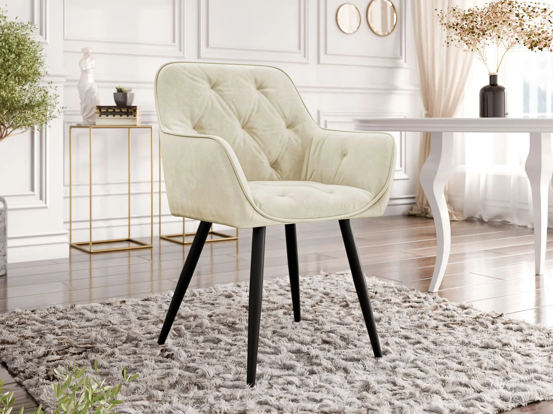 Stol Jackson 115 (Sort + Magic Velvet 2250)