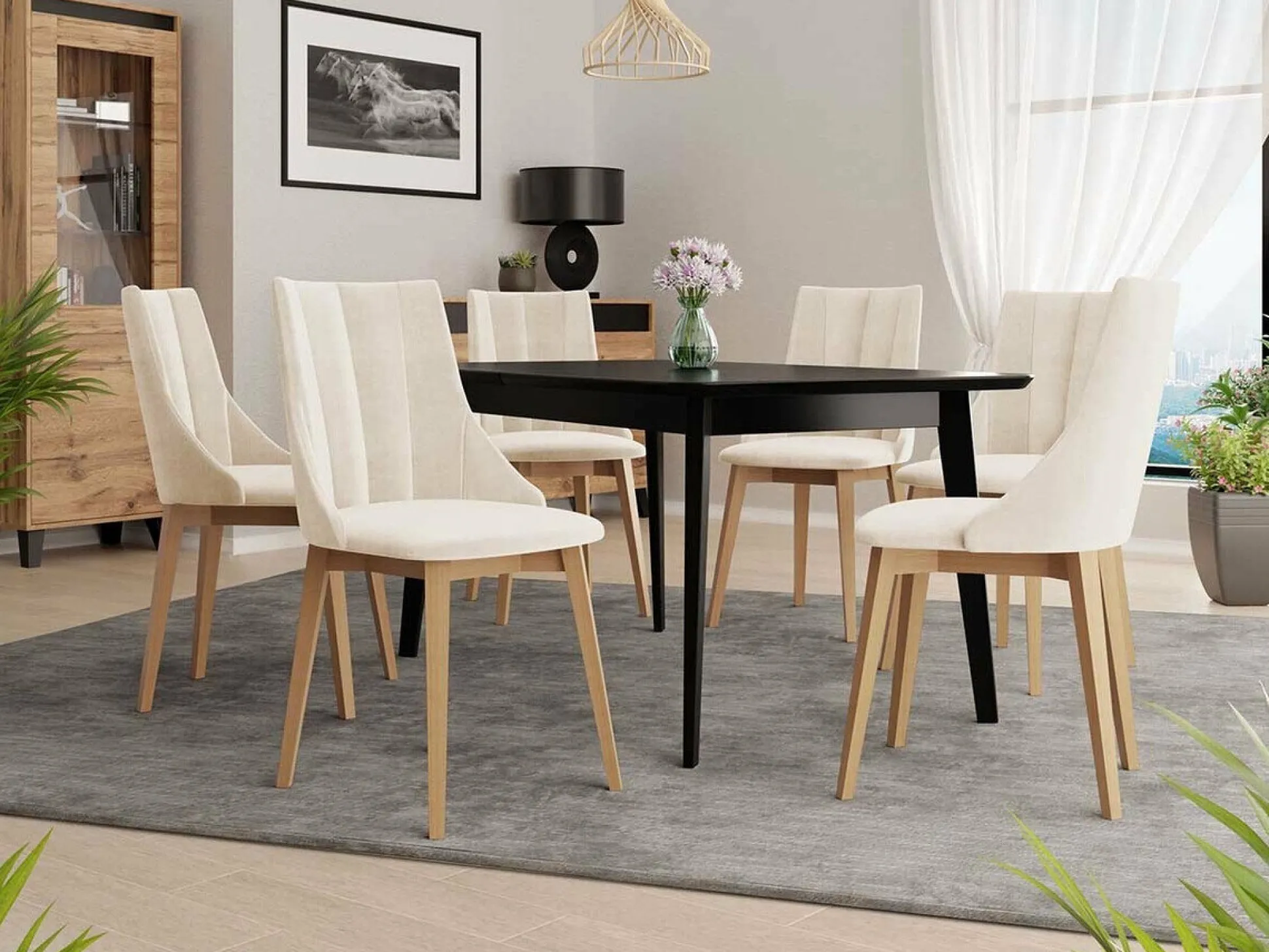 Stol Racine 114 (Brun + Magic Velvet 2250)