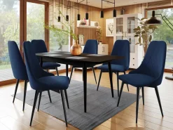 Stol Racine 112 (Sort + Magic Velvet 2216)