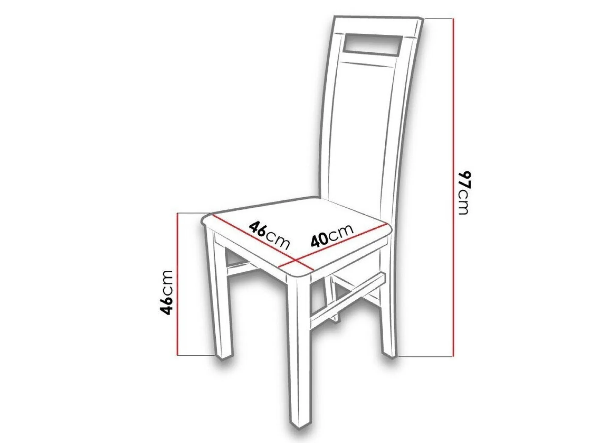 Stol Sparks 100 (Hvid)