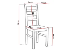 Stol Victorville 136 (Hvid)