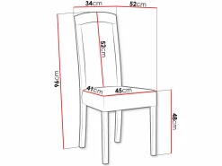 Stol Victorville 345 (Hvid)