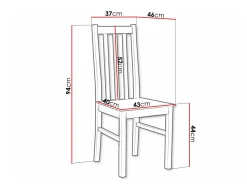 Stol Victorville 115 (Hvid)