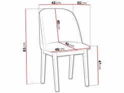 Stol Victorville 332 (Sort)