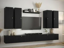 Stuemøbelsæt Anulio IV (Sort)