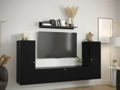 Stuemøbelsæt Anulio IX (Sort)