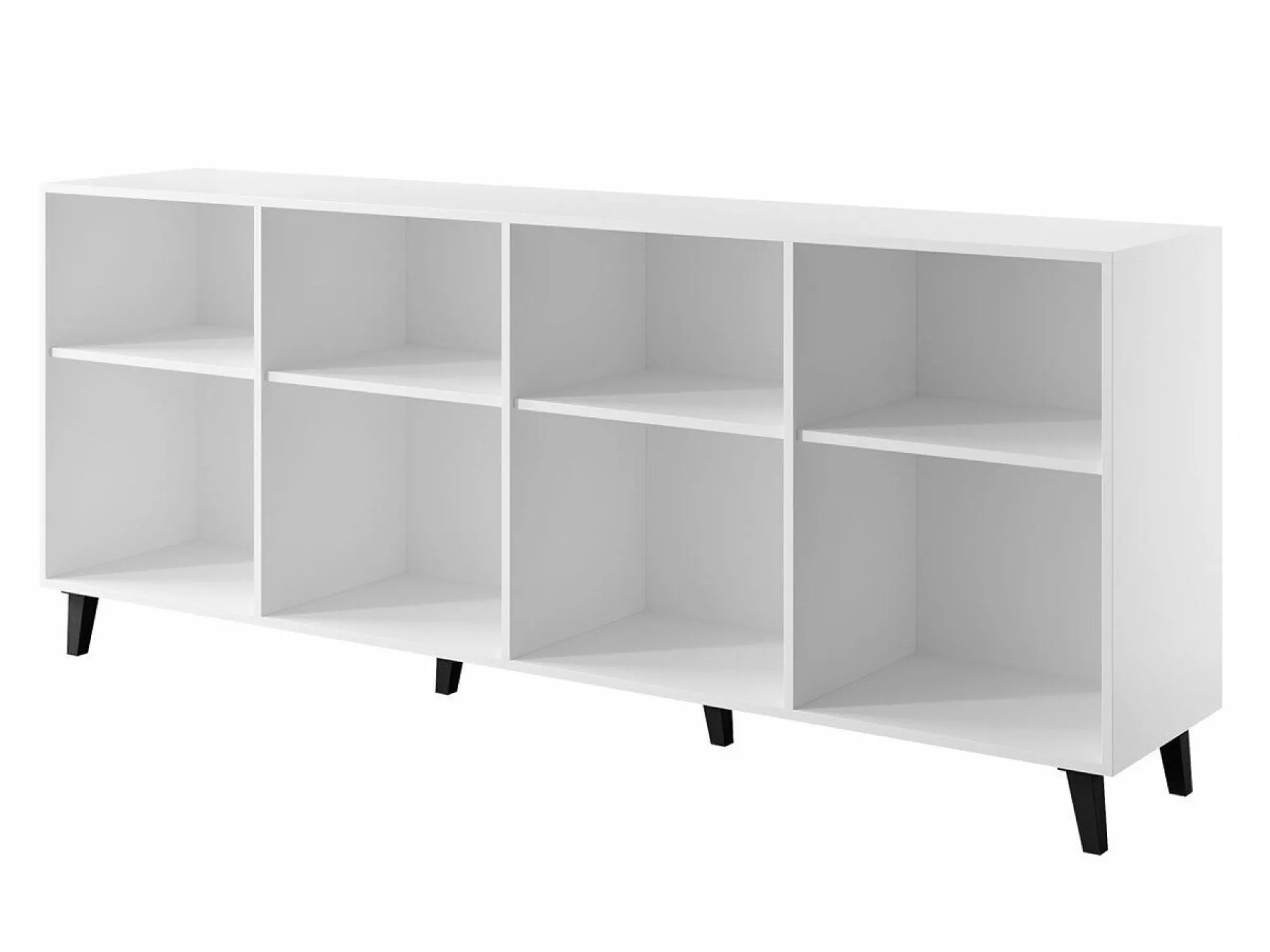 Stuemøbelsæt Charlotte 182 (Hvid + Sort)