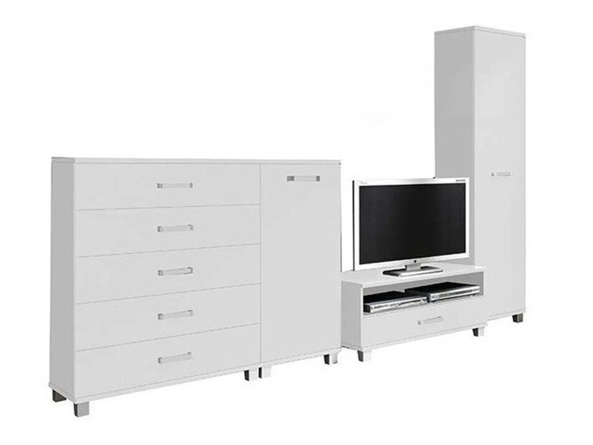 Stuemøbelsæt Cirevau 145 (Hvid)