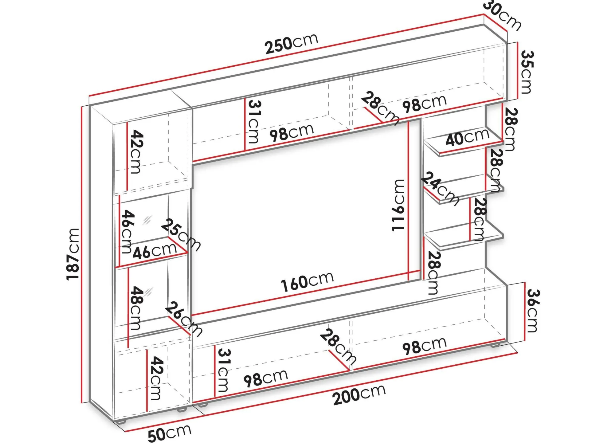 Stuemøbelsæt Comfivo Animus (Kashmir + Egetræ)