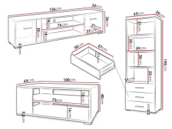 Stuemøbelsæt Comfivo Casus II