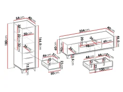 Stuemøbelsæt Comfivo Citrus I