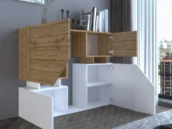 Stuemøbelsæt Comfivo Daldune I (Wotan eg + Antracit)