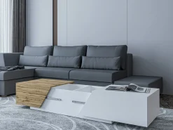 Stuemøbelsæt Comfivo Daldune I (Wotan eg + Antracit)