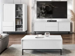 Stuemøbelsæt Comfivo Delruva V (Hvid)