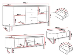 Stuemøbelsæt Comfivo Mirsoni I