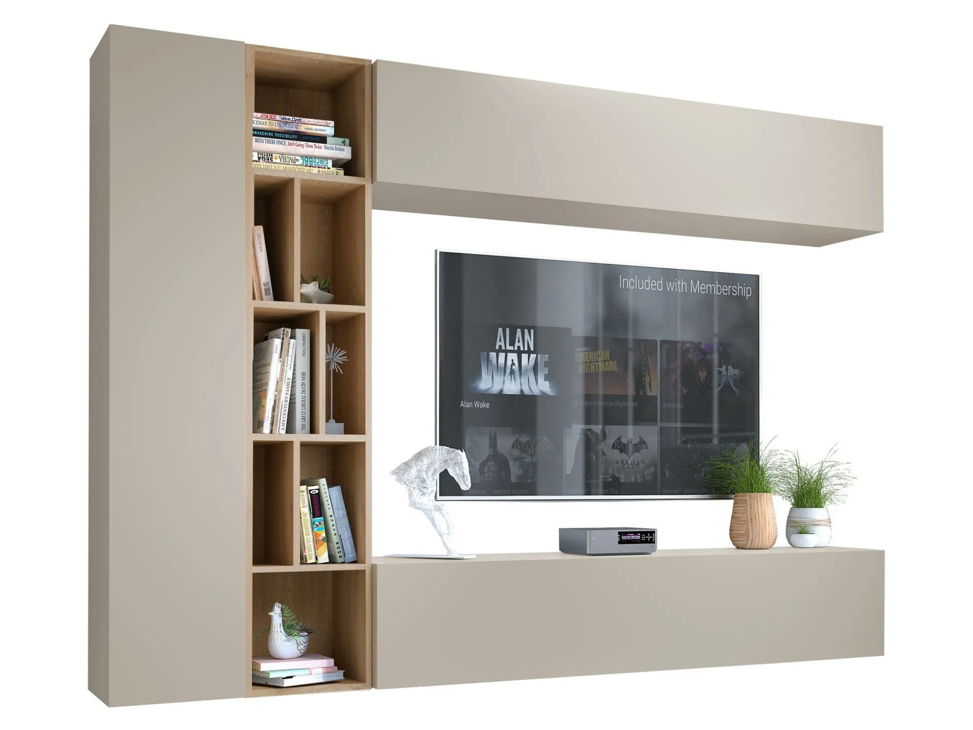 Stuemøbelsæt Comfivo Natura (Kashmir + Artisan eg)