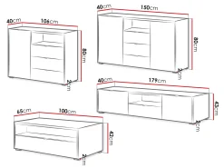 Stuemøbelsæt Comfivo Ordo
