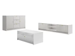 Stuemøbelsæt Comfivo Papilio I (Hvid)