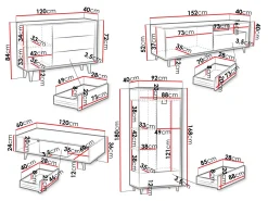Stuemøbelsæt Comfivo Romtori I