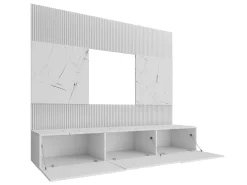 Stuemøbelsæt Comfivo Salix (Beige + Egetræ)