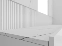 Stuemøbelsæt Comfivo Salix V (Hvid + Hvid marmor)