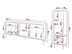 Stuemøbelsæt Cornovu 104
