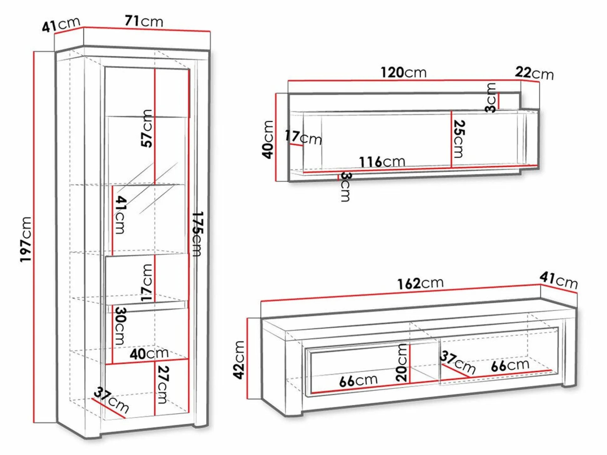 Stuemøbelsæt Etrmona 118