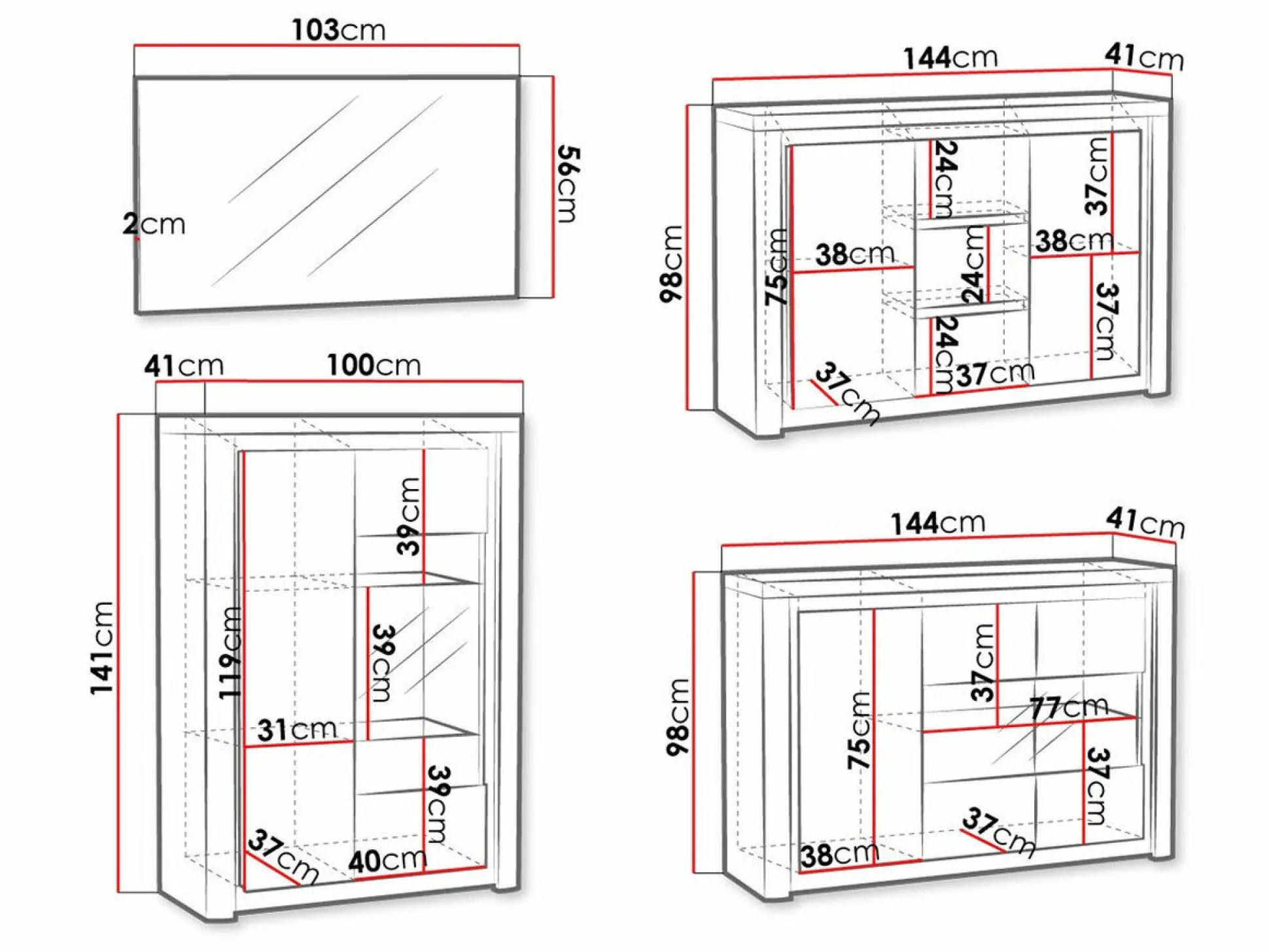 Stuemøbelsæt Etrmona 116