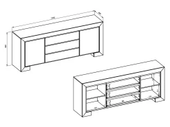 Stuemøbelsæt Etrteo 106
