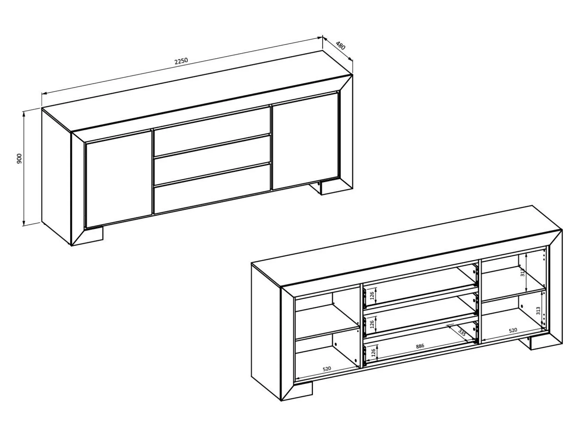 Stuemøbelsæt Etrteo 106