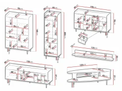 Stuemøbelsæt Ferenou 110