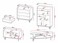 Stuemøbelsæt Ferenou 111