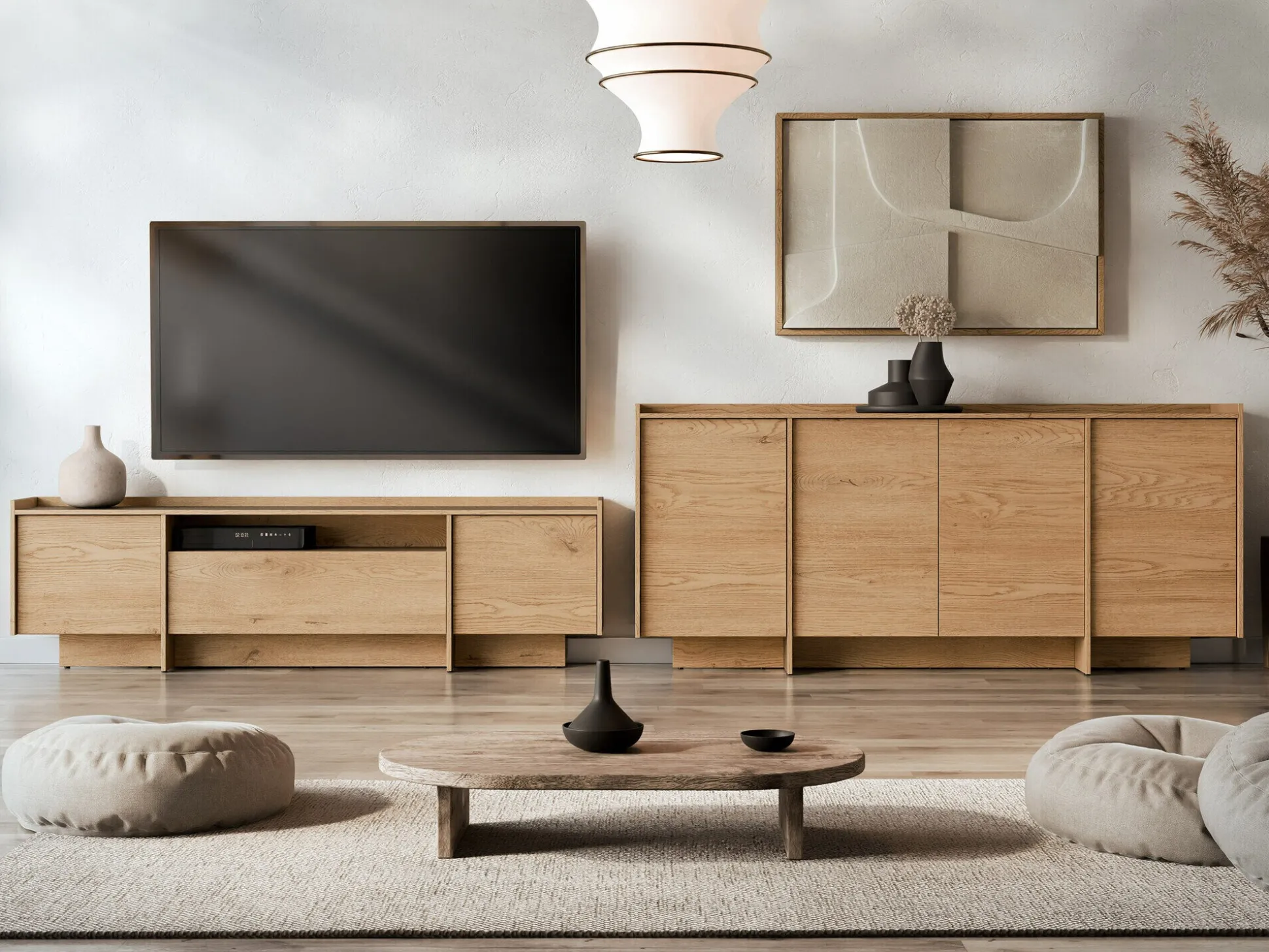 Stuemøbelsæt Filus (Egetræ)