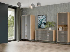 Stuemøbelsæt Flosora 149 (Grå)