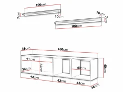 Stuemøbelsæt Fraga