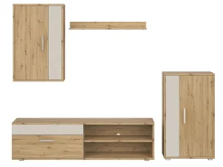 Stuemøbelsæt Houston 2087 (Artisan eg + Kashmir)