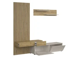 Stuemøbelsæt Houston 2086 (Artisan eg + Kashmir)