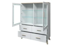 Stuemøbelsæt Larfloi 112 (Wotan eg + Sort)