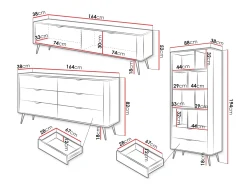 Stuemøbelsæt Lectum II (Beige)