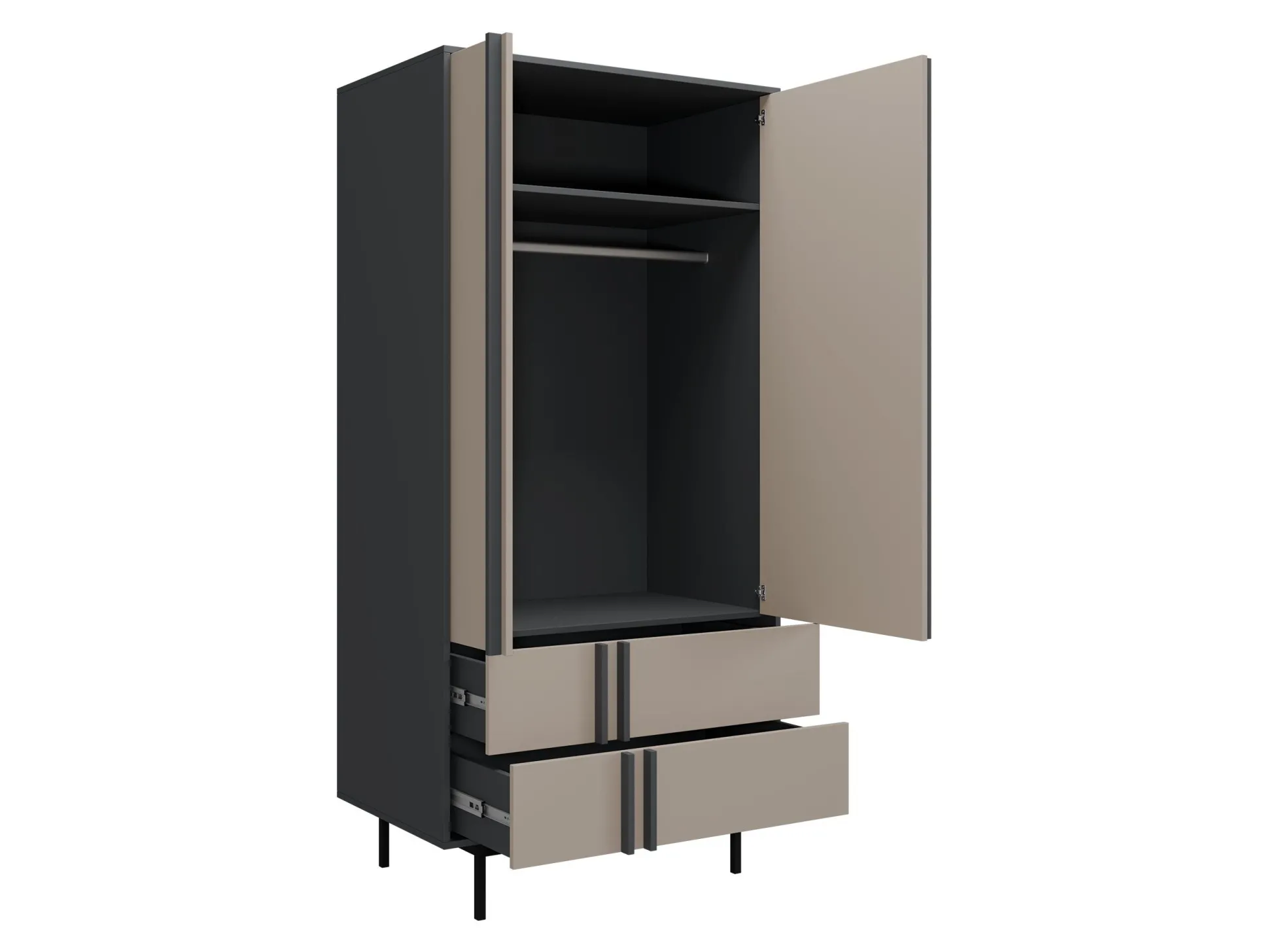 Stuemøbelsæt Levali 116 (Støvet grøn)