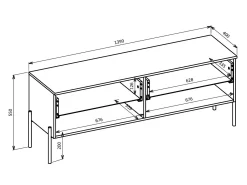 Stuemøbelsæt Levtenu 118 (Egetræ)