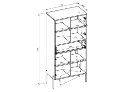 Stuemøbelsæt Levtenu 118 (Egetræ)